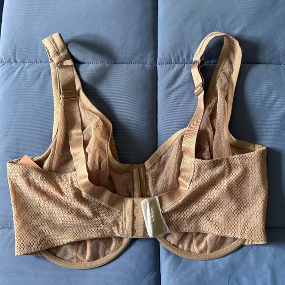 NWT ThirdLove Unlined Modern Mesh Scoop Lace Bra 38H - Picture 2 of 4